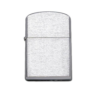 Briquet tempête à essence chrome brossé