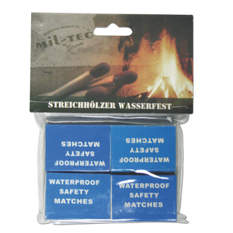 Allumettes imperméables lot de 4 paquets