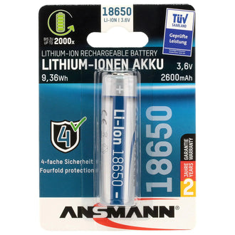 Batterie 18650 3,6 V