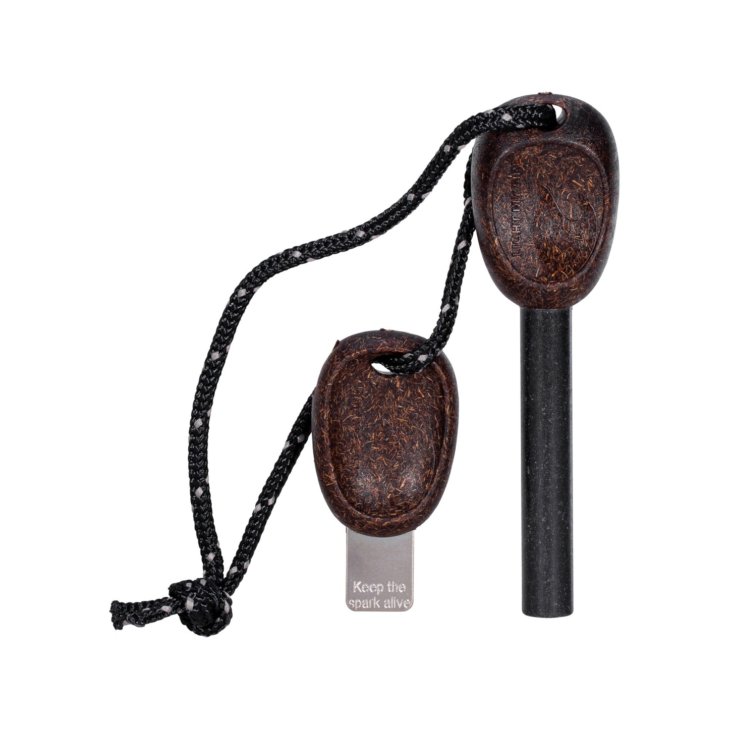 Light my Fire Pierre à feu Swedish FireSteel Bio Army cocoshell