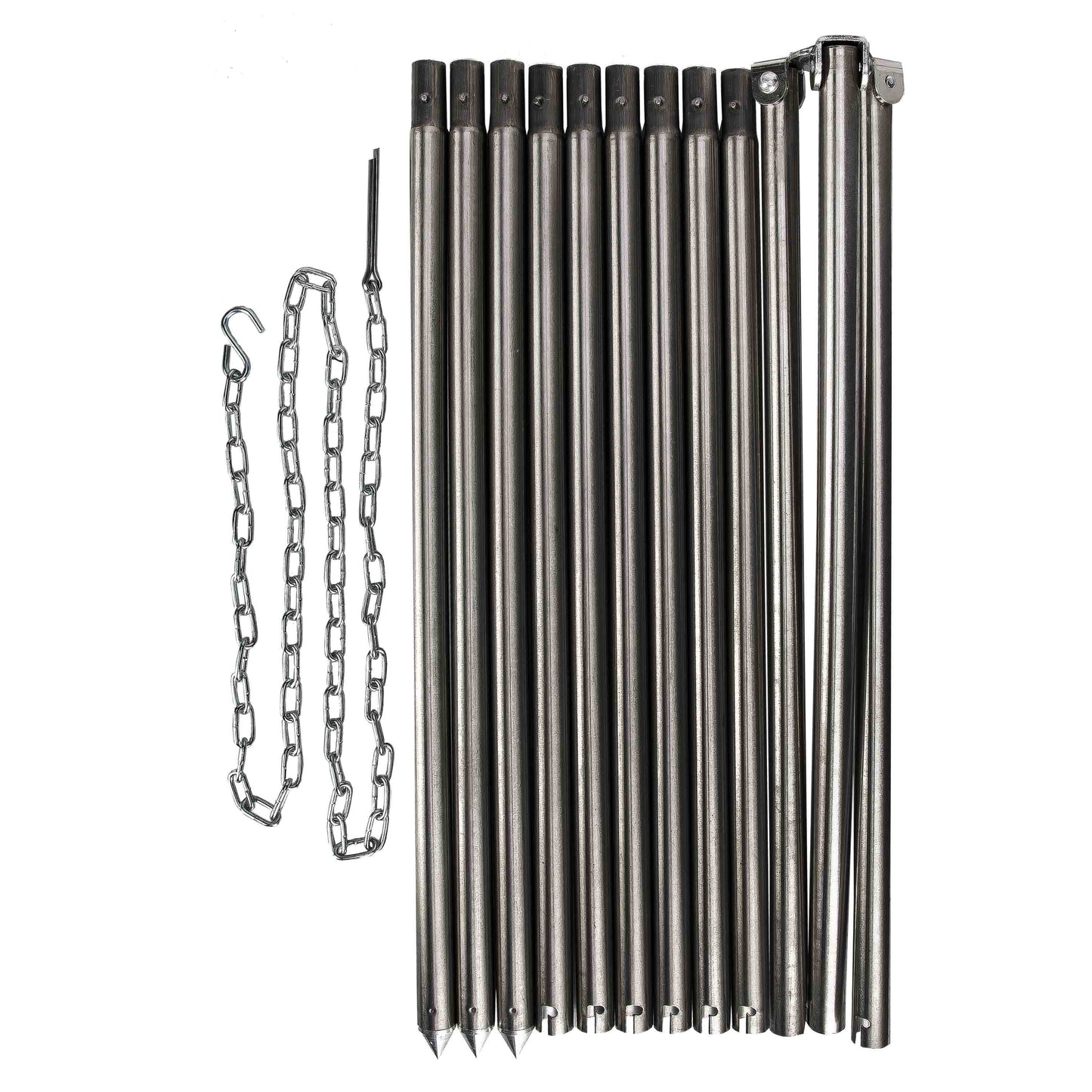 Trépied acier inoxydable 1.9 m