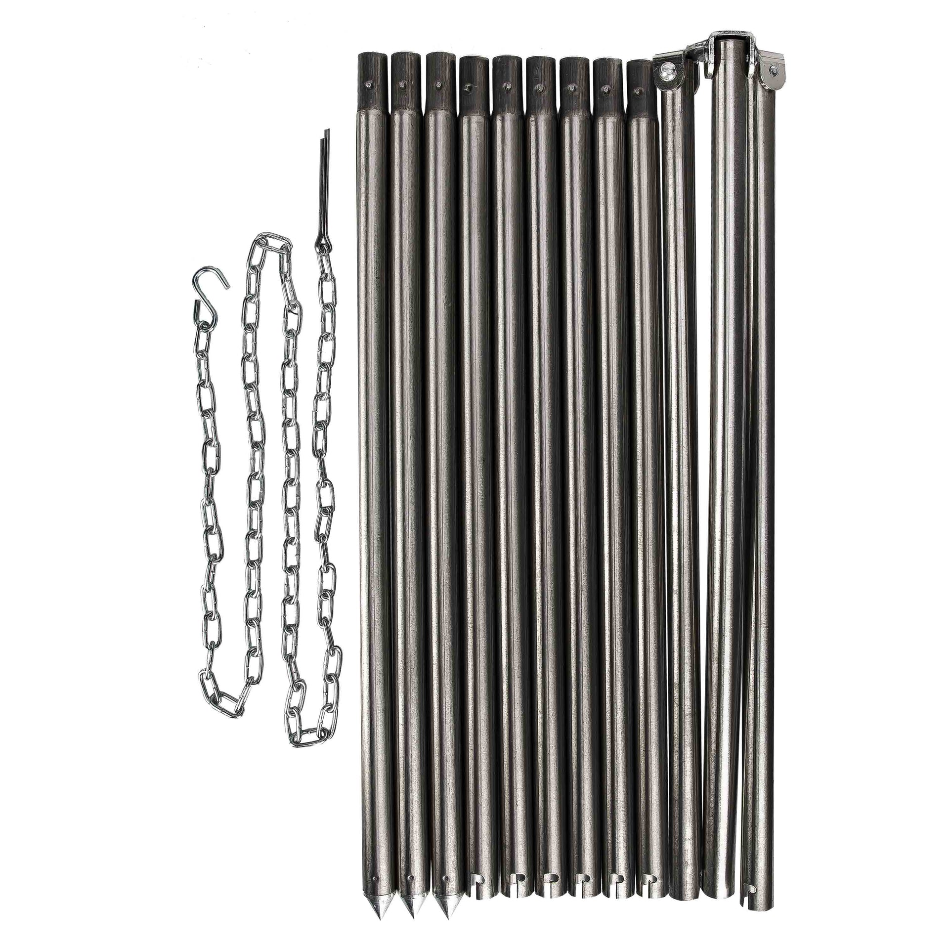 Trépied acier inoxydable 1.9 m