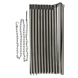 Trépied inox 1,9 m