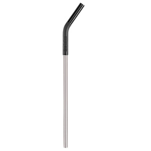 Paille Straw Silicone Tip brushed stainless