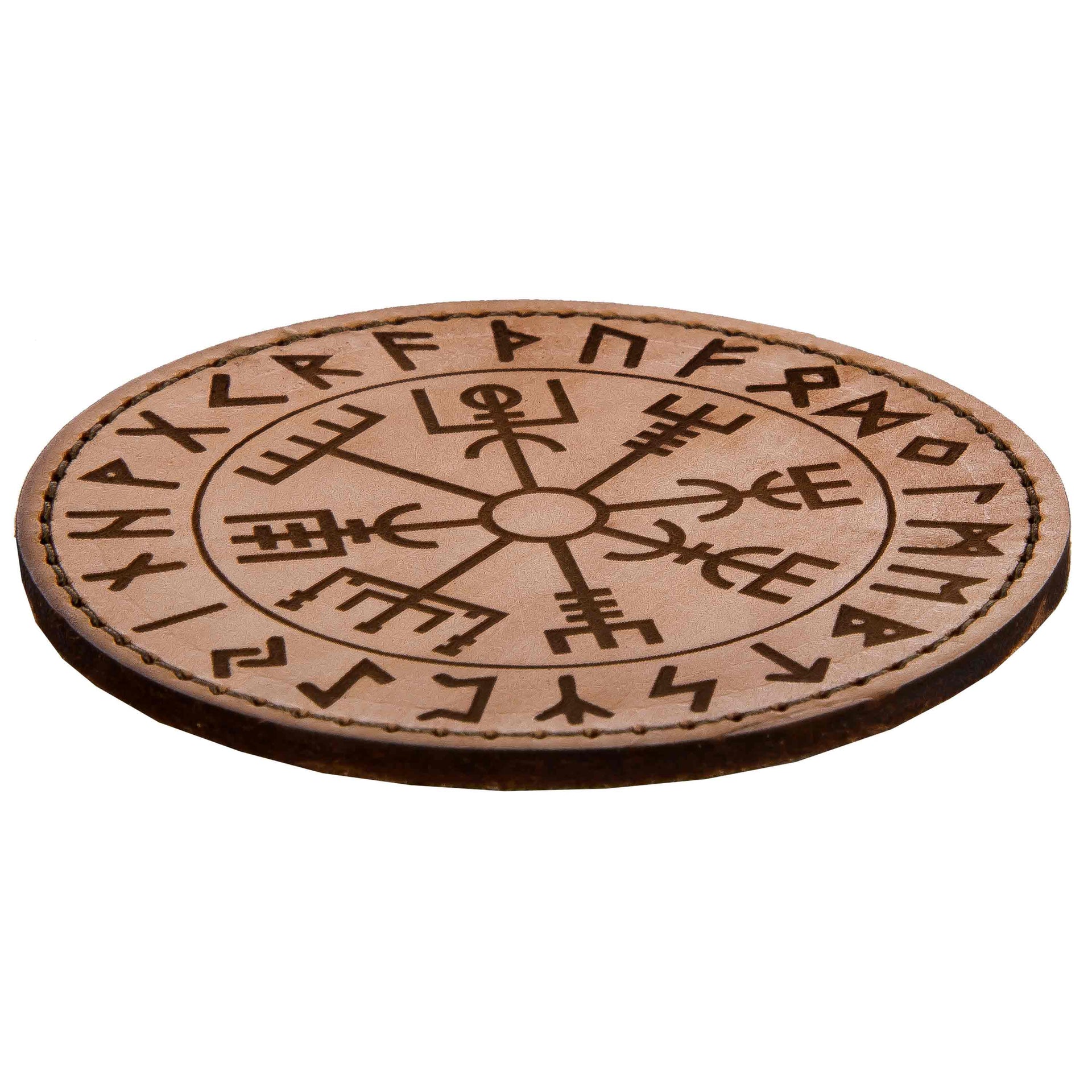 Patch en cuir Vegvísir