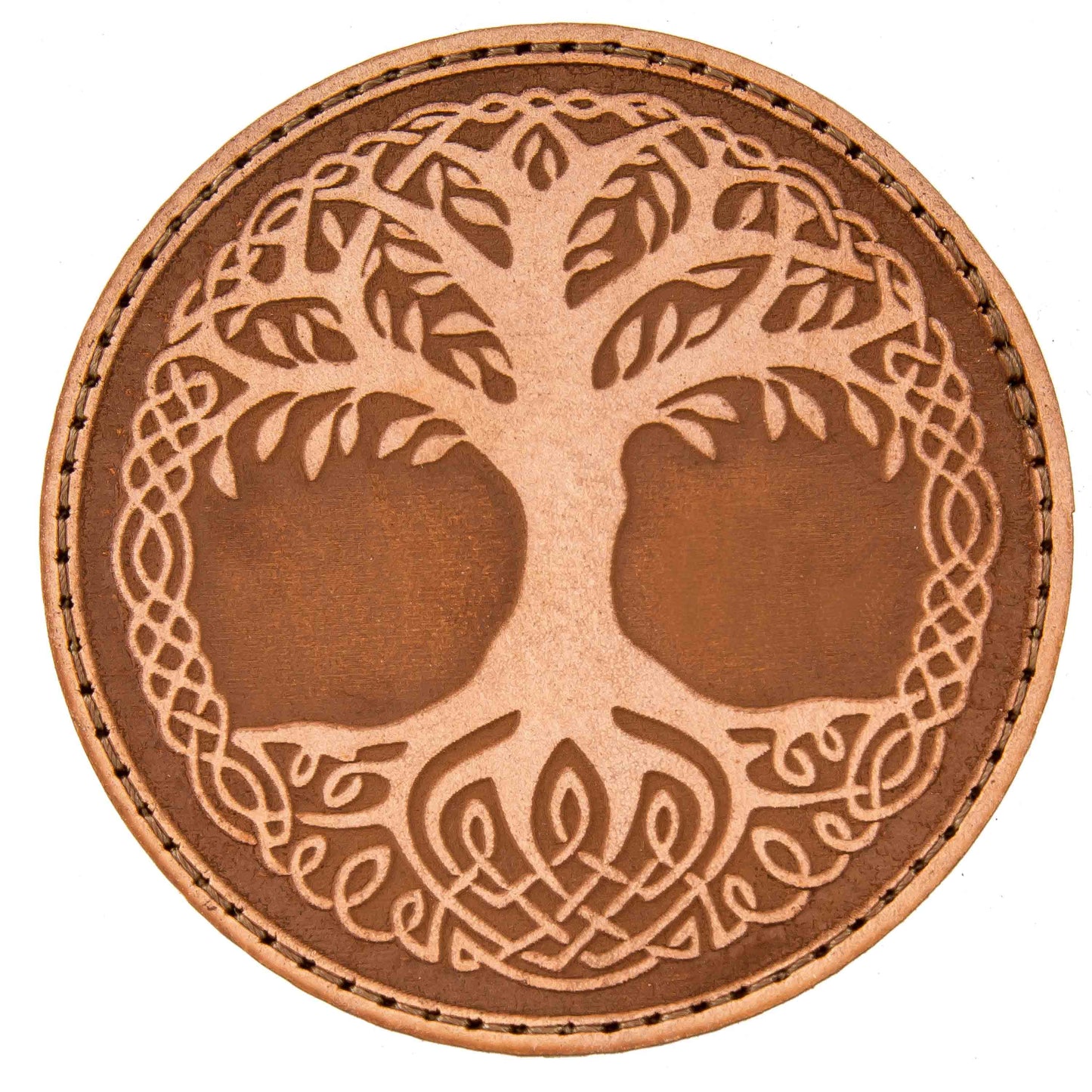 Patch en cuir Yggdrasil