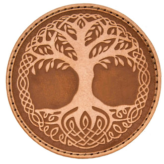 Patch en cuir Yggdrasil