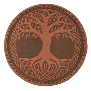 Patch en cuir Yggdrasil