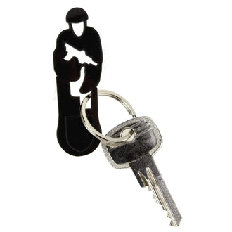 Porte-clés outil pour chariot de courses tireur à l’assaut