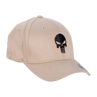 Casquette Flexfit Punisher noir sable
