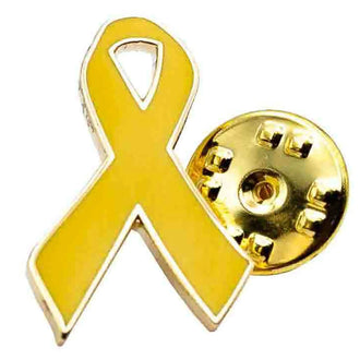Pin ruban jaune