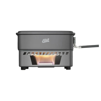 Set de cuisson à combustible sec 1,1 L aluminium durci par anodisation