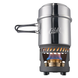 Set de cuisson à l’alcool en inox