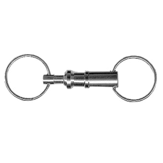 Porte-clés universel Quick Release argenté