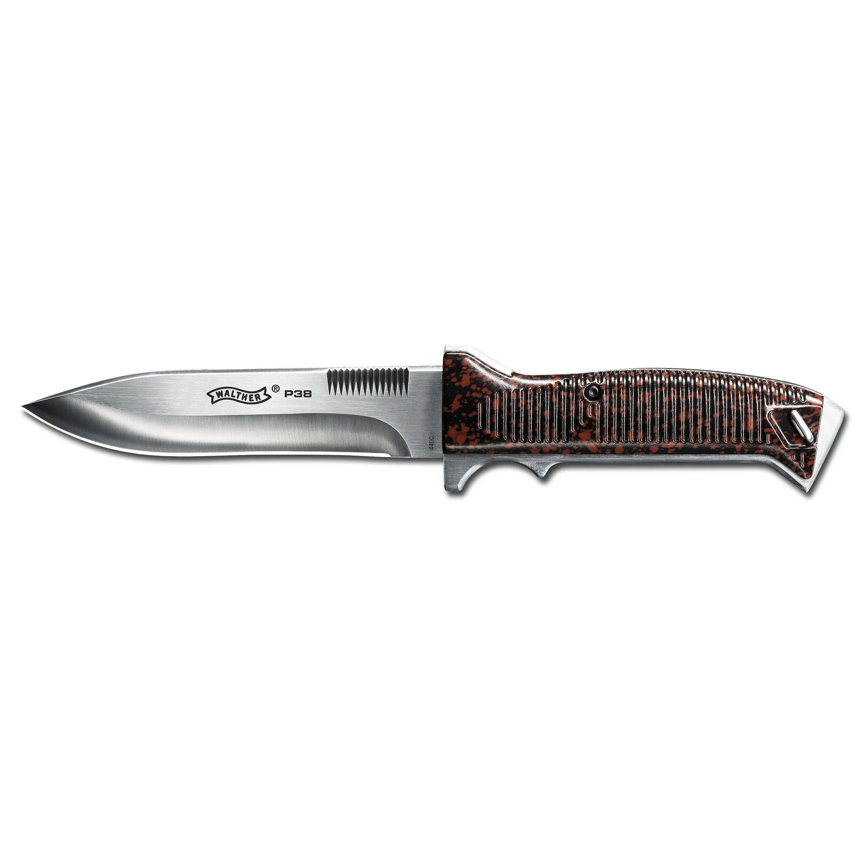 Aiguiseur De Couteaux Walther - 2 Angles (17° Et 25°) - Affûtage Carbure Et Finition Céramique - Pour Cuisine Et Extérieur