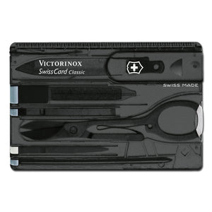 Outil multifonction Swiss card bleu