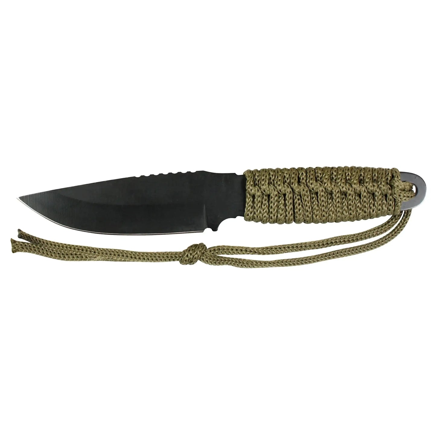rothco-messer-fallschirmleine-mit-feuerstarter-oliv-ansicht-1