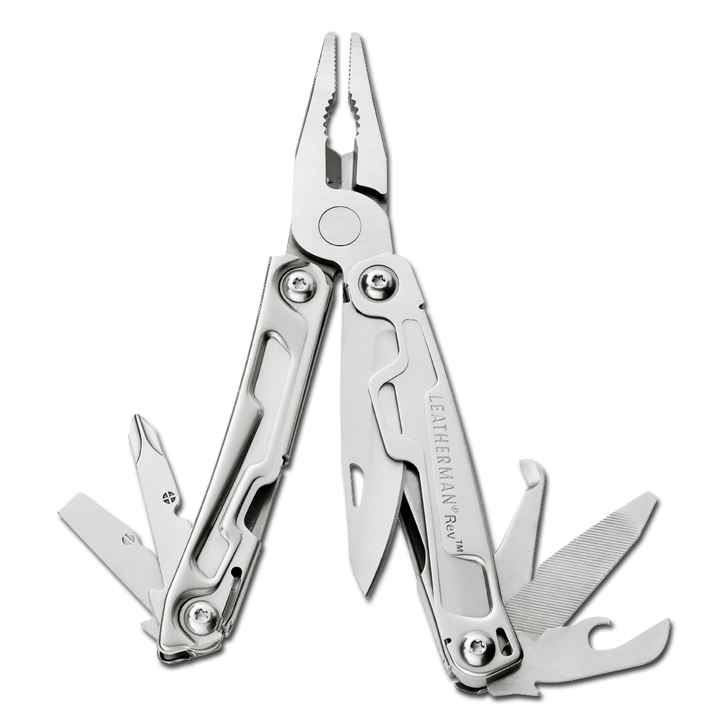 Pince multifonction Rev Tool argentée