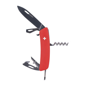 Couteau Suisse SWIZA D02 6 fonctions rouge