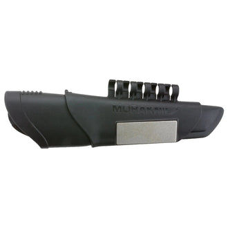 Couteau Bushcraft Survival noir