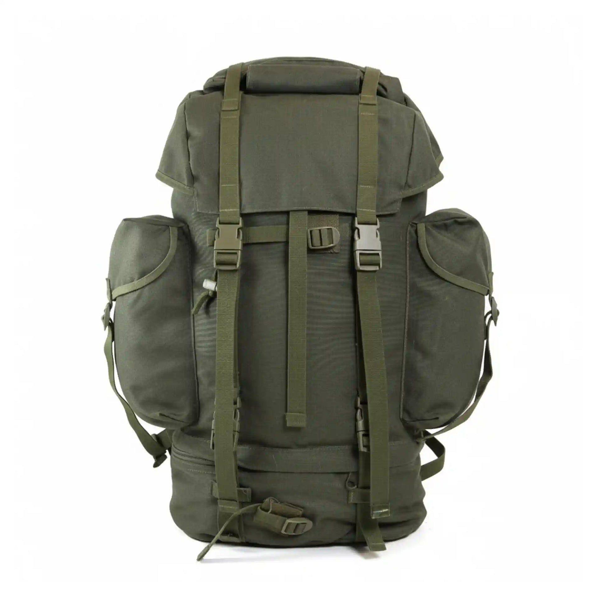 Bundeswehr Original BW Kampfrucksack 65 L oliv gebraucht - ASMC