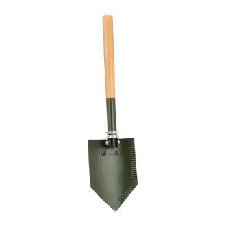Pelle pliante manche en bois nature