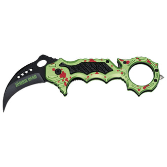 Couteau Karambit Zombie Dead Blood