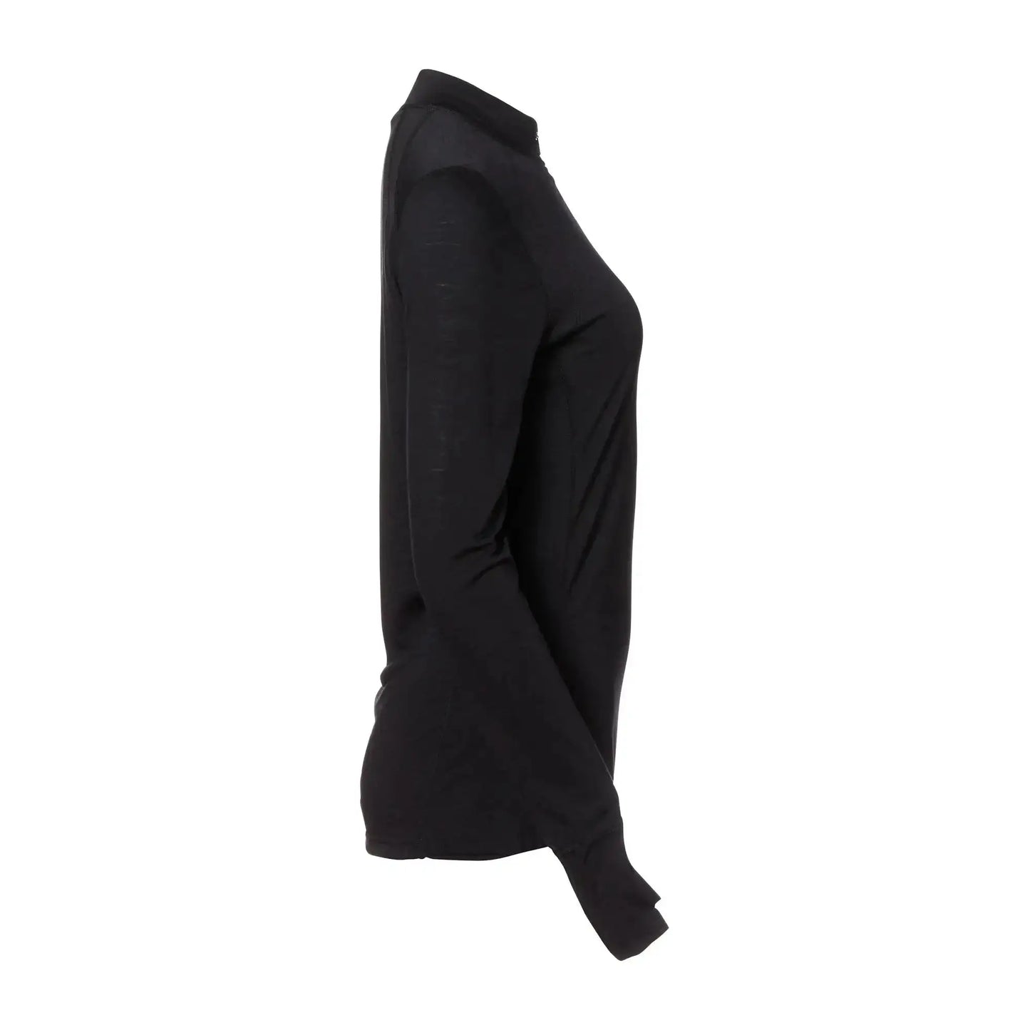 aclima-pullover-lightwool-zip-shirt-jet-black-frauen-ansicht-3