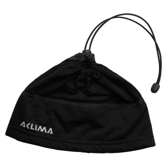 Beanie LightWool Multifunction jet black marengo
