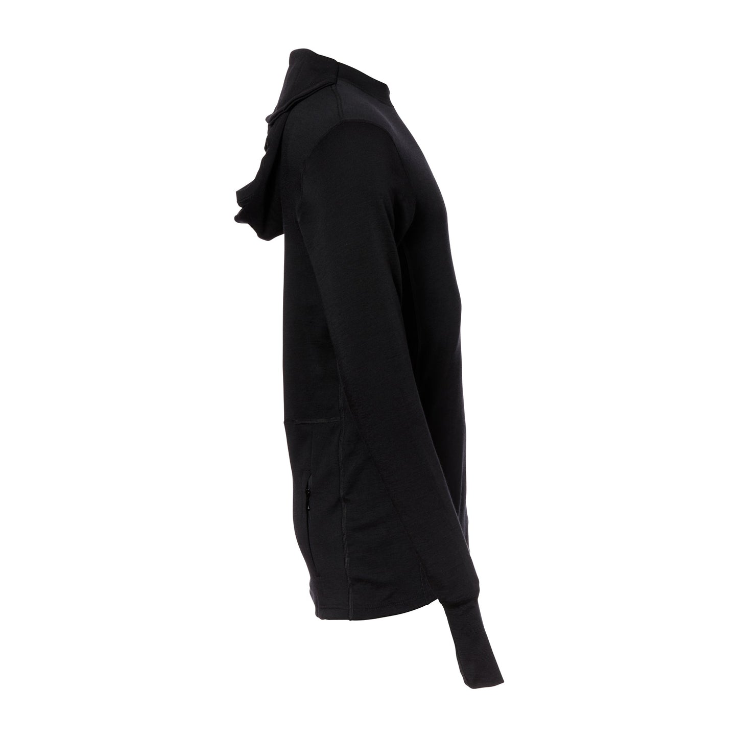 Sweat à capuche WarmWool Sweater jet black