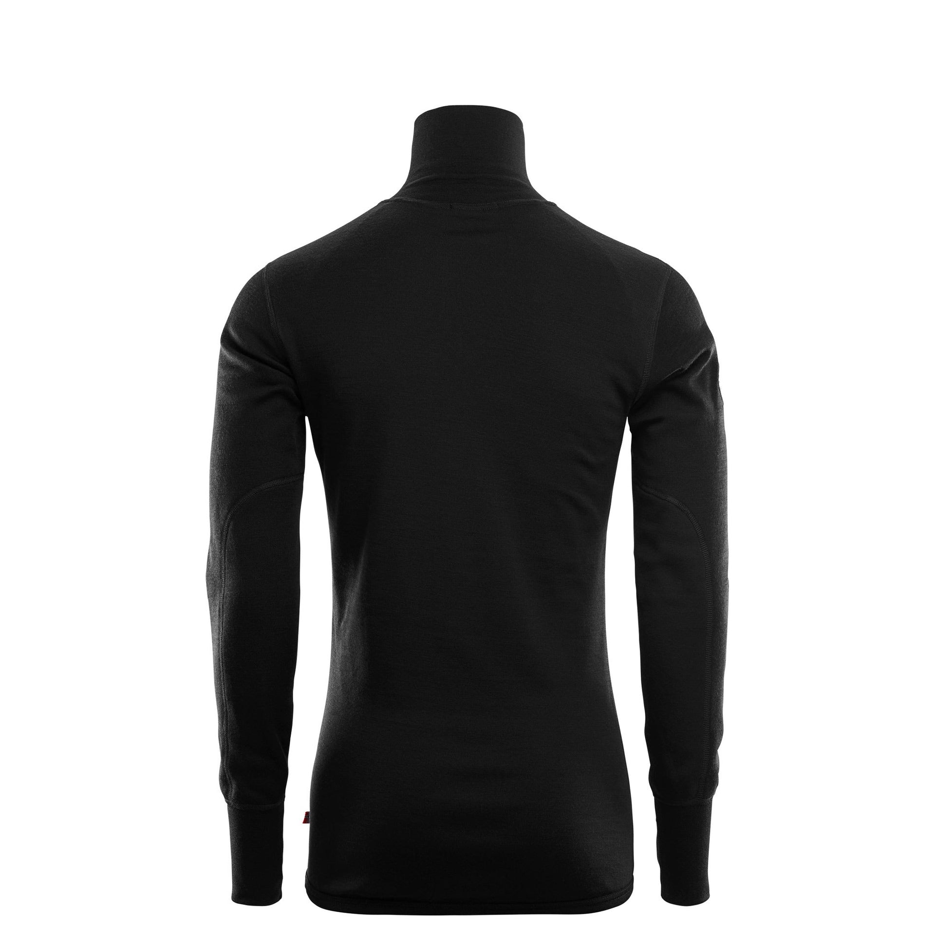 Pull DoubleWool Polo Zip jet black