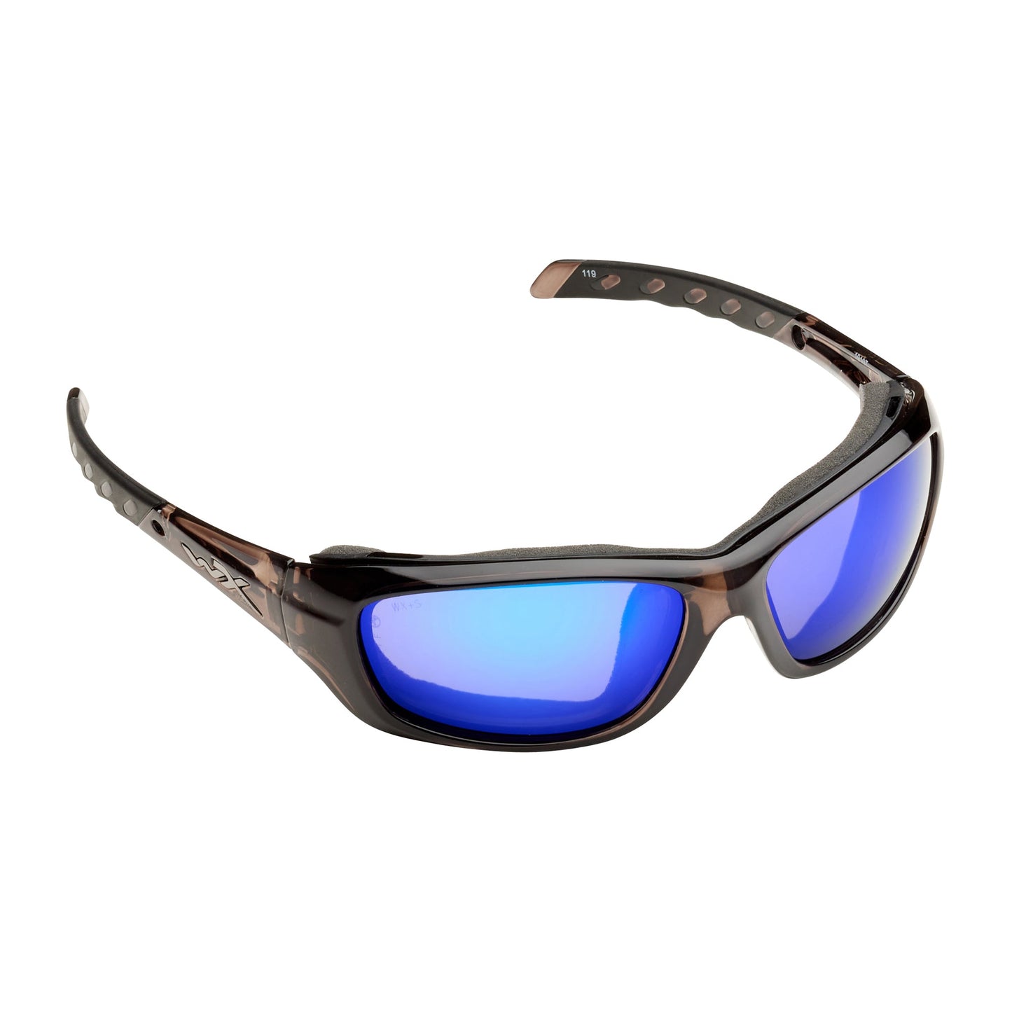 Brille Gravity Gläser blau Rahmen schwarz