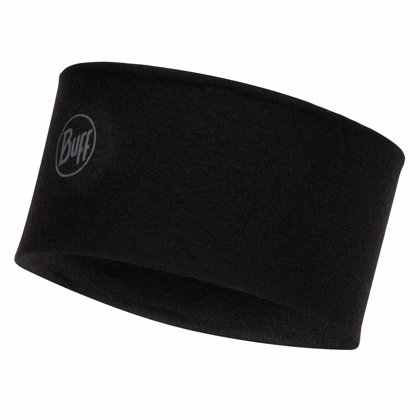 Bandeau Headband Merino solid black