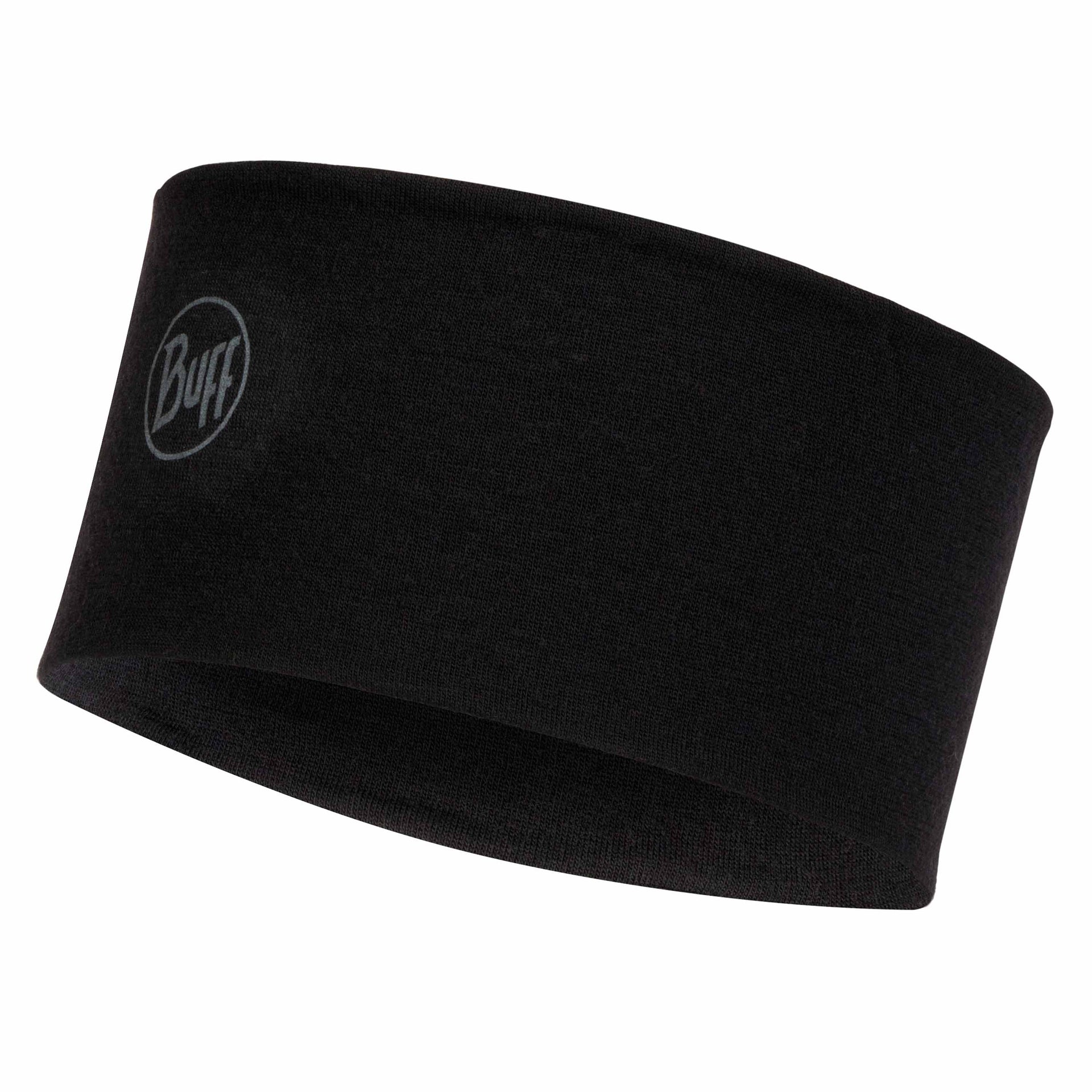 Bandeau Headband Merino solid black