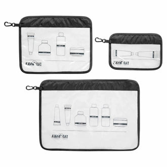 Set de sacs de vol Zip noirs