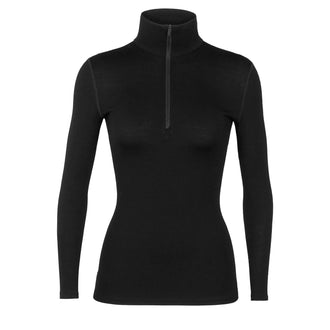T-shirt manches longues Tech Half Zip Merino 260 femmes
