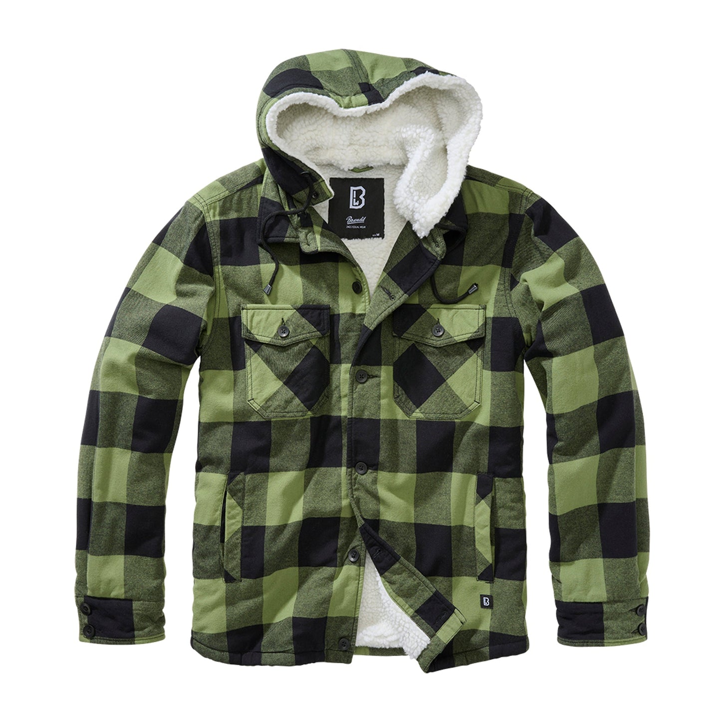 Veste Lumberjacket Hooded  bleu
