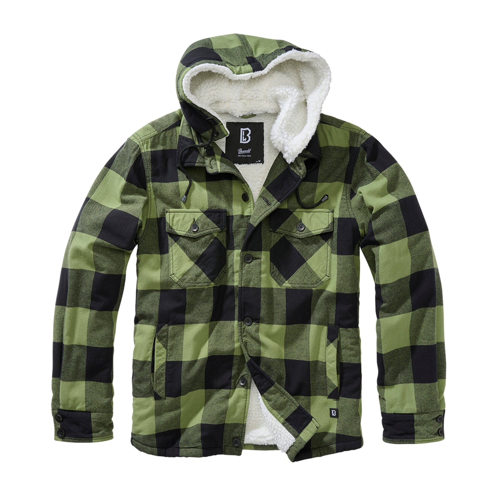 Veste Lumberjacket Hooded  bleu