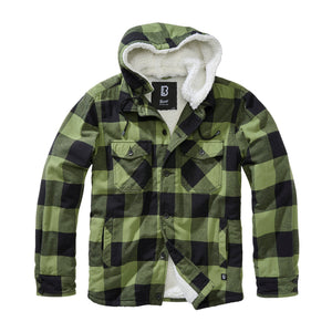 Veste Lumberjacket Hooded  bleu