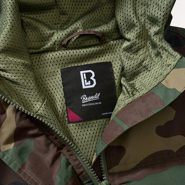 Veste Summer Windbreaker zippée devant femmes