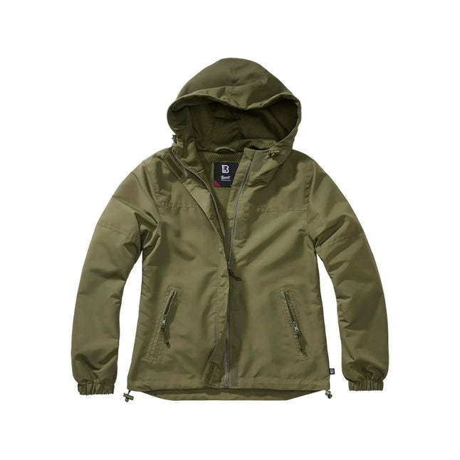 Veste Summer Windbreaker zippée devant femmes
