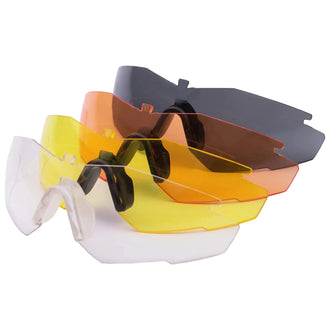 Verre de rechange Stingerhawk pont nasal noir verre fumé
