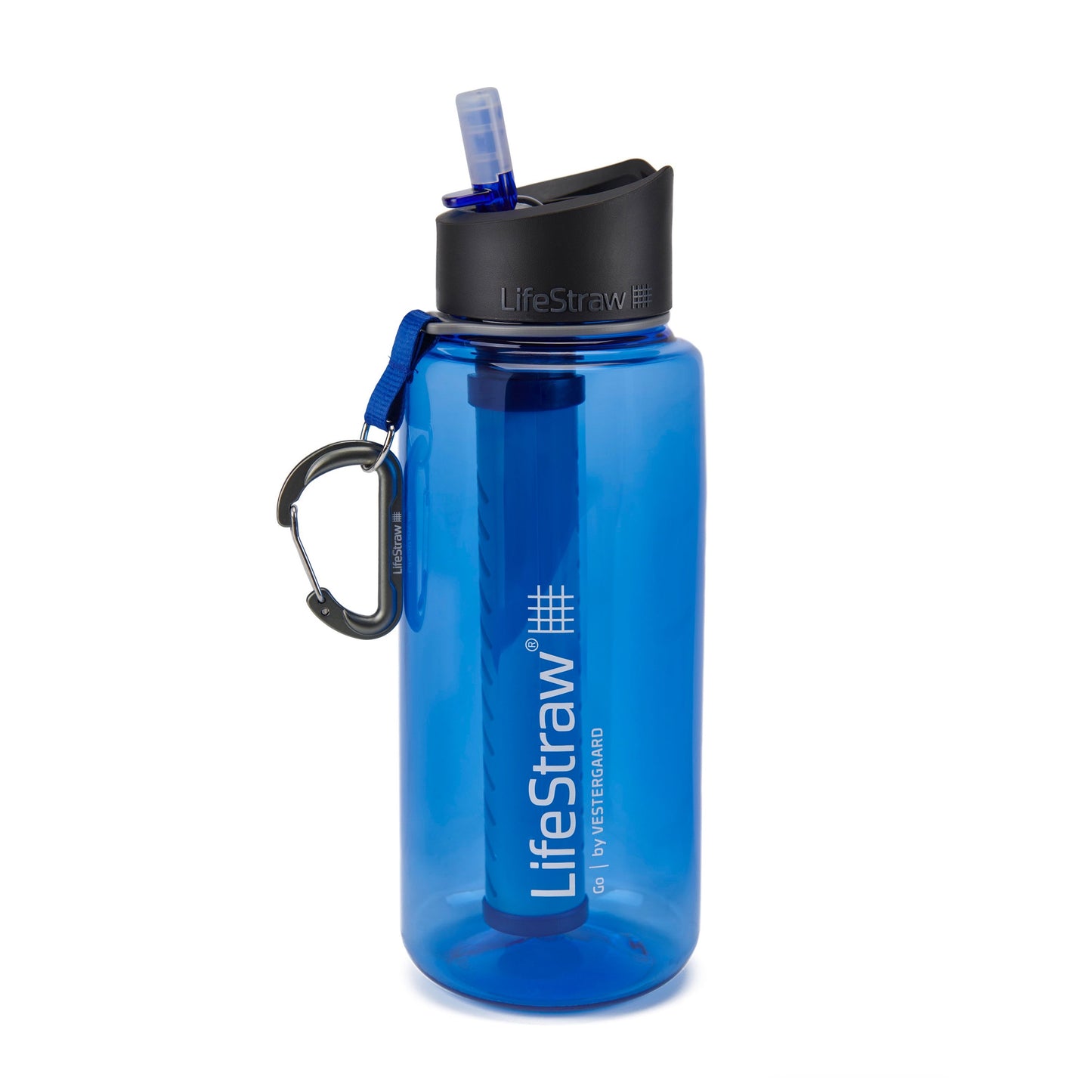 Gourde Go avec filtre 2-Stage 1 L bleu