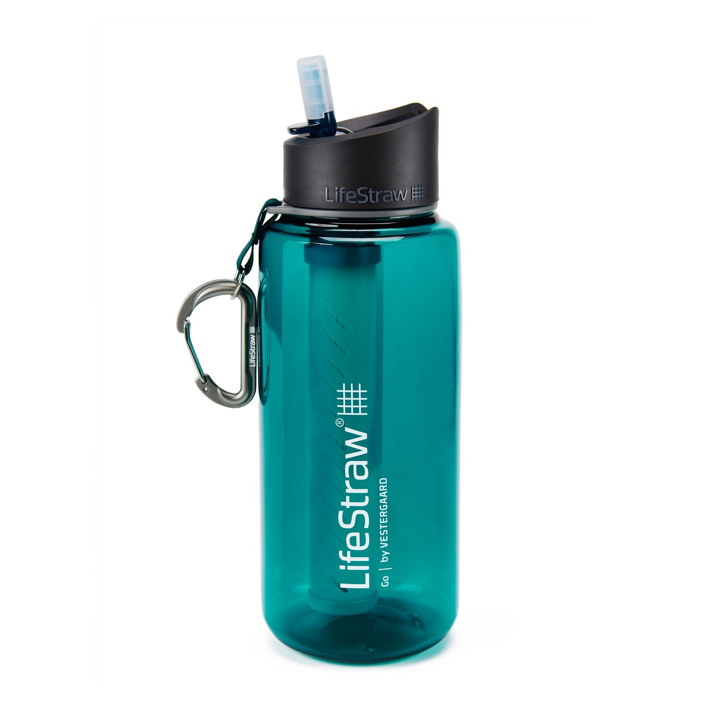 Gourde Go avec filtre 2-Stage 1 L bleu