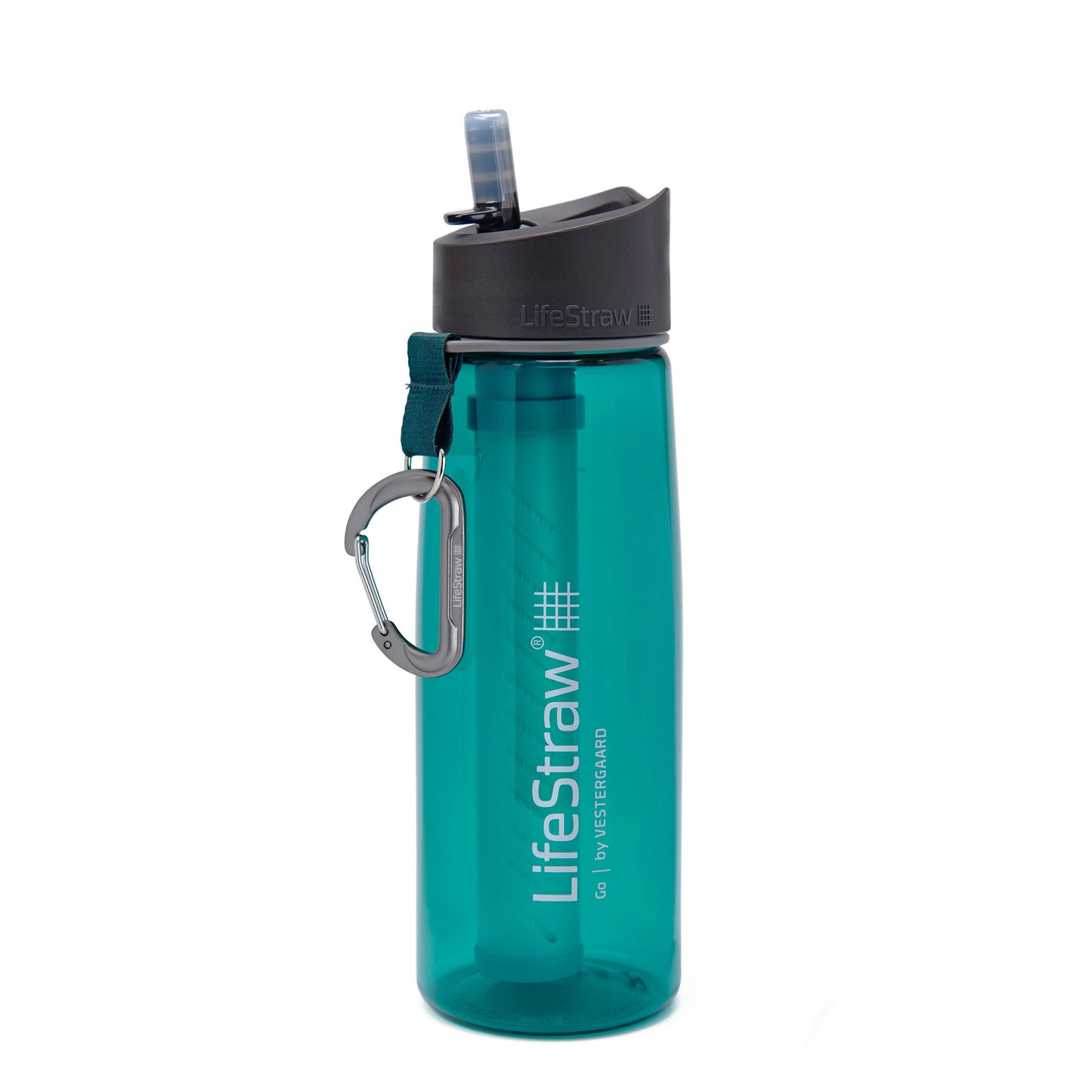 Gourde Go avec filtre 2-Stage 0.65 L bleu