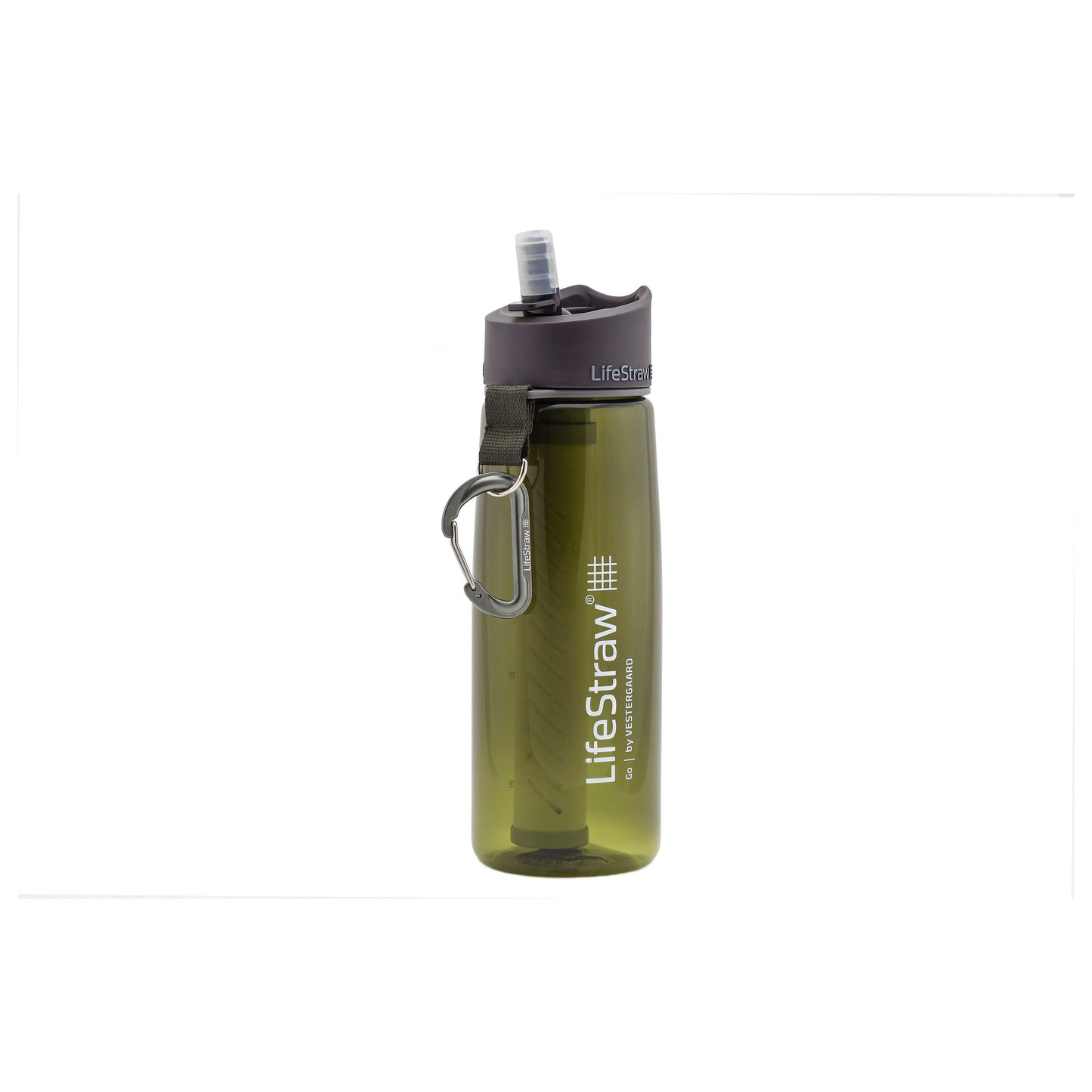 Gourde Go avec filtre 2-Stage 0.65 L bleu