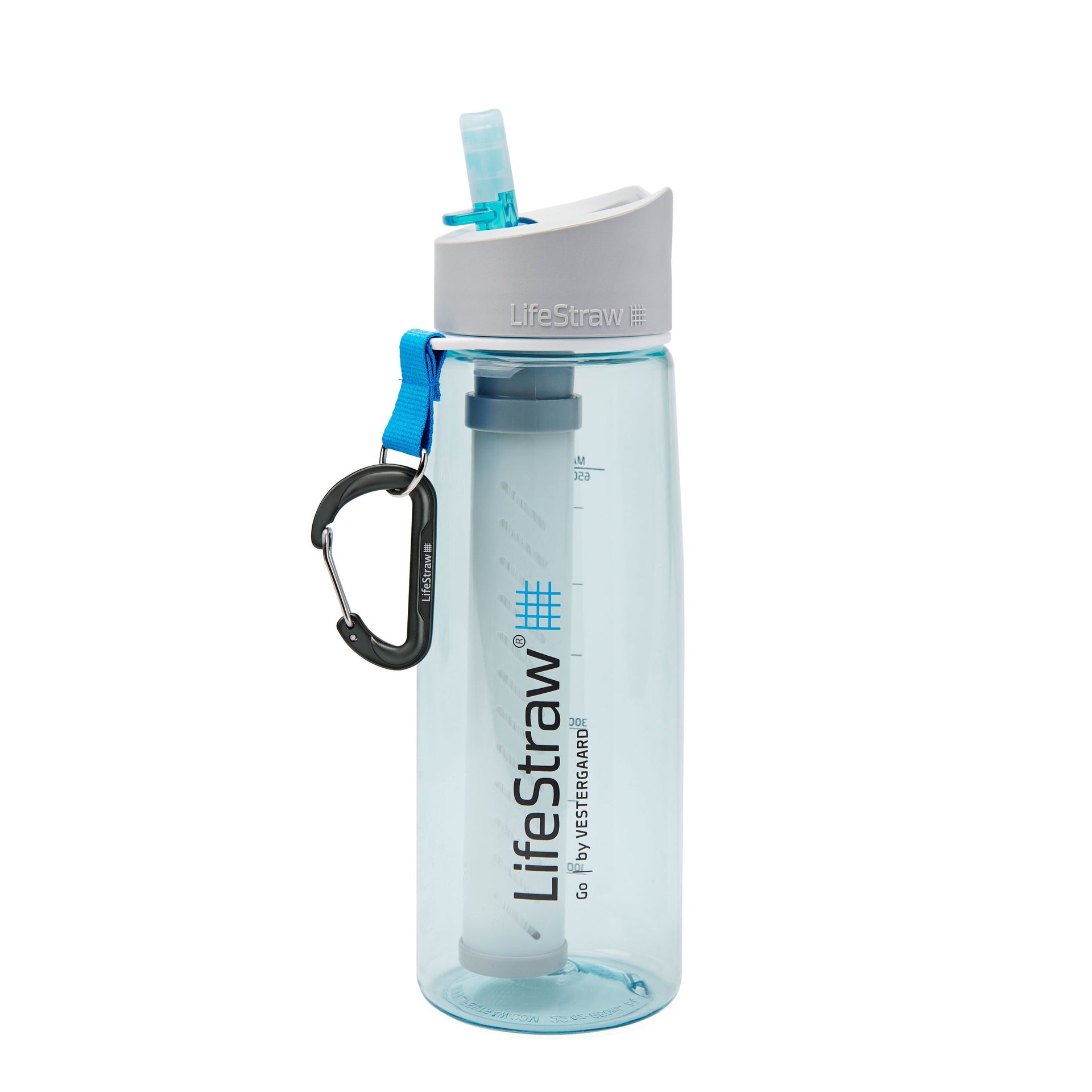 Gourde Go avec filtre 2-Stage 0.65 L bleu