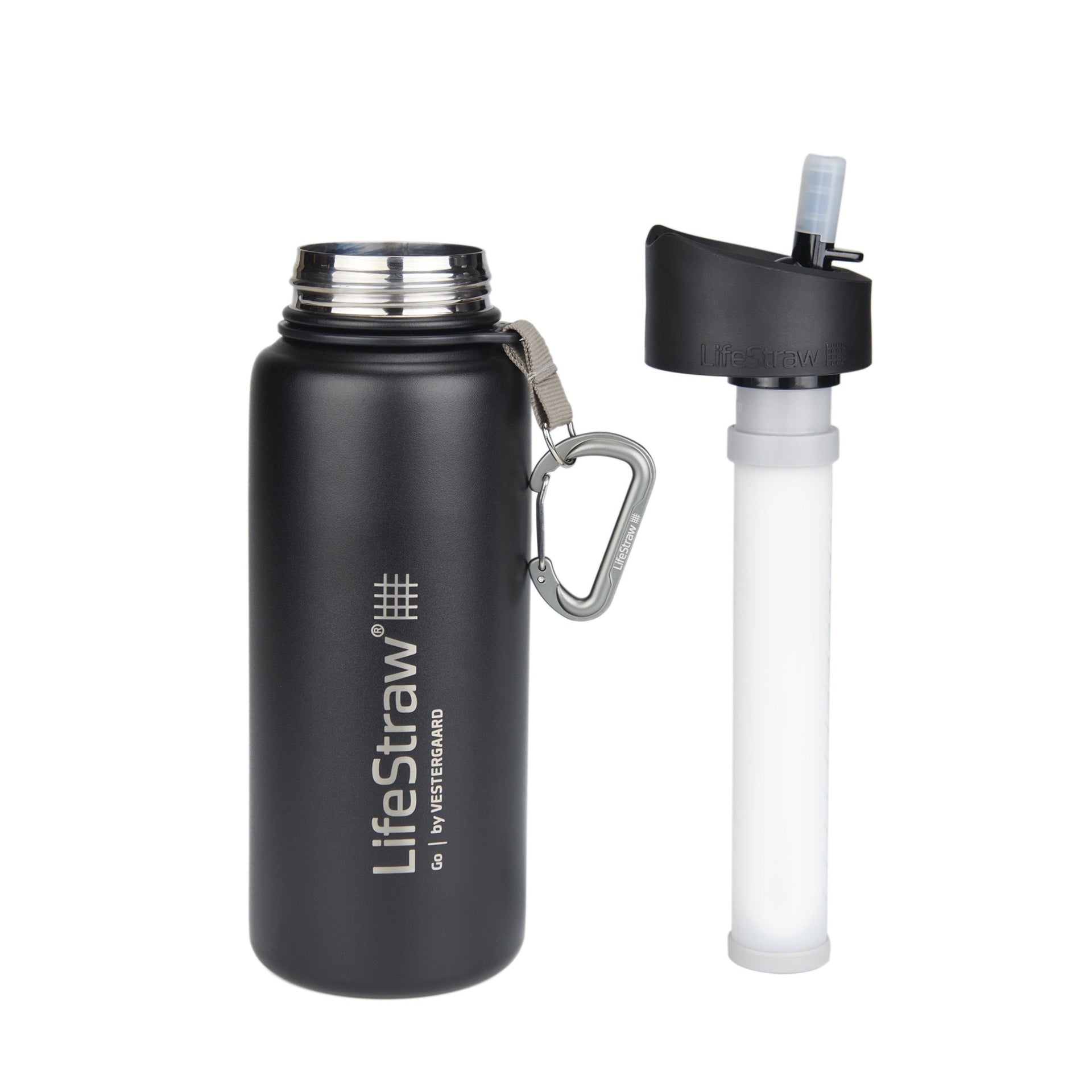 Gourde Go acier inoxydable avec filtre 0.7 L