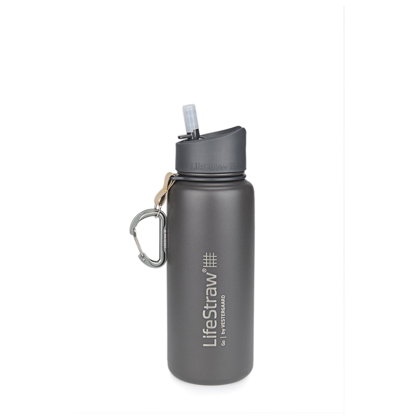 Gourde Go acier inoxydable avec filtre 0.7 L
