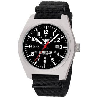 Montre-bracelet Inceptor Steel bracelet Nato